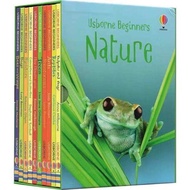 10 books 1 set of packaging box English Usborne beginner natural primary school science 6-12 years old preschool education picture book picture reading book