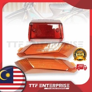 SUZUKI BEST / RC110 TAIL LAMP COVER (ORANGE+RED) BEST110 BEST 110 RC 110 TAIL LAMP LENS SIGNAL LENS