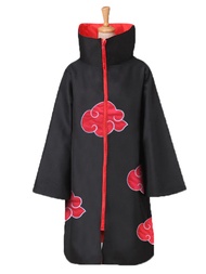 Anime Akatsuki Cloak Cosplay Costume Ninja Long Robe Uniform Cape Itachi Halloween Cosplay