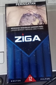 SALE !!! ROKOK ZIGA KRETEK FILTER 12 BATANG -DJARUM READYY