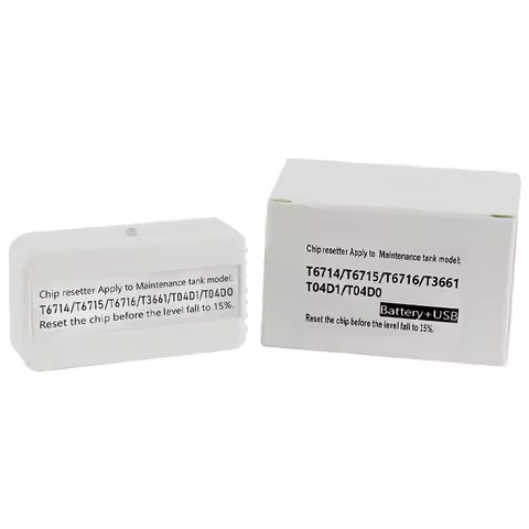 1-3pc Waste Ink Maintenance Tank Chip Resetter T6716 T3661 T04D1 EPMB1 PXMB8 EWMB2 For Epson L6168 L