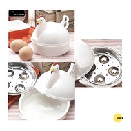 H&X Microwave Chicken Shaped Microwave Egg Steamer Microwave Egg Steamer Egg Cooker