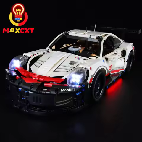 MAXCXT LED Light For LEGO 42096 Technic Porsche 911 RSR DIY Decorative Lamp (Not Include Lego Buildi