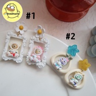 2021 Silver Cute  Disney Duffy Bear Cartoon Earrings / Subang S925 Disney Duffy Bear Kartoon