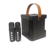 Mẫu mới- Loa karaoke xách tay WJ-A827 bass mạnh tặng kèm 2 micro thay đổi giọng nói jack 3.5 nghe lớ