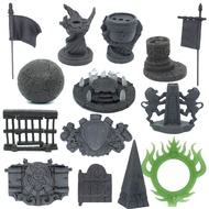 New Product Dwarf Forged Furnace 3D Scene Terrain Board Game Model Dungeon Dungeon Magic Table Dunge