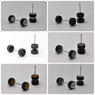 Hot Wheels Matchbox Rubber Tyre 1/64 - BBS Long Axle