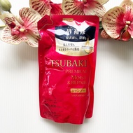 330 ml. แบบถุงเติม ผลิต 04/23 Tsubaki Premium Moist Shampoo ซึบากิ พรีเมียม มอยส์ แชมพู ยาสระผม สีแด