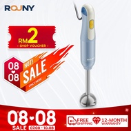 ROUNY H2 Baby Food Maker Hand Blender 400W Stainless Steel Electric Easy Clean for Soups Sauces Smoo
