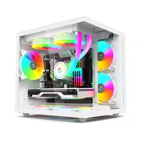 Hot-selling Desktop Intel Core I7 Rx580 8g Ddr5 Ram 32gb Ddr4 Ssd 1tb Rgb Fan Gamer Pc Gaming Comput