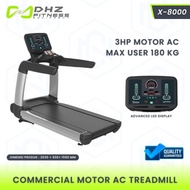 alat fitness treadmill elektrik komersial DHZ Fitness X8000