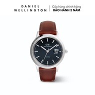 Đồng hồ Nam Daniel Wellington Dây Da - DW00100755 Iconic Automatic St Mawes Mặt Đen 40mm