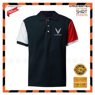 Mix - Polo T Shirt Cotton VinFast Car Vietnam VF9 VF8 Electric Baju Murah Lelaki Unisex Logo Sulam E