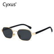 Cyxus Non-polarized Neutral Style Irregular Pattern Fashion Sunglasses 1283