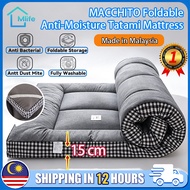 Tilam queen Foldable Anti Dust Mite Tatami Mattress Breathable Anti Bacterial Floor Mattress Student