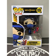 Funko Pop Mortal Kombat Kitana No. 1074 Height 4 Inch Original