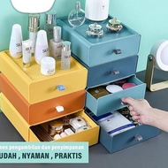 GROSIR KOSMETIK EXPORT Laci Susun Macaron Mini ( Satuan ) / Rak Kotak