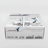 JC Wings XX40064 1: 400 Caribbean Airlines ATR-72 9Y-TT Alloy Airplane Model