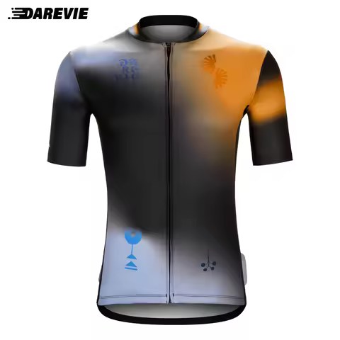 DAREVIE Cycling Jersey Men Modern Man Cycling Maillot Breathable Cycling Jersey Man Quick Dry Cyclin