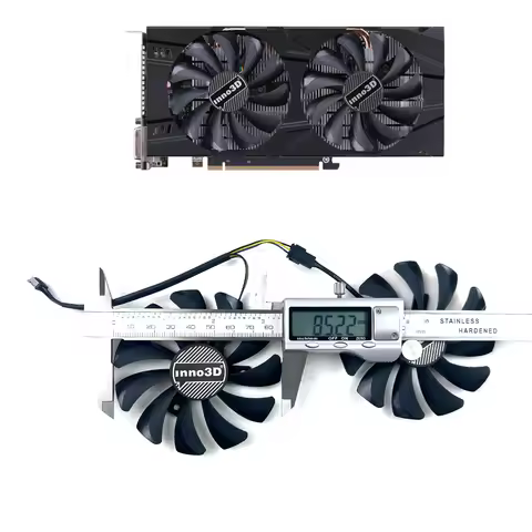 NEW Cooling Fan 85mm 4pin HA9010H12F-Z For INNO3D GTX 1060 3GB X2 video card fans
