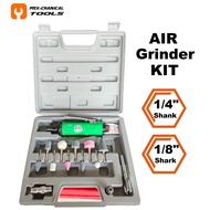 Gotek Air Grinder Set 1/4" Shank 1/8" Shark (KMJ-328)