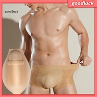 goodluck|  Thin and Soft Padded Insert Underwear Padding Men's Underwear Enhancer Pad for Fuller Loo