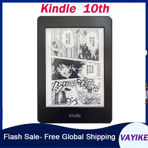 2019 Kindle 10th Generation Youth Edition 6" E-ink Touch Screen Ebook with Backlight Reading Light 1