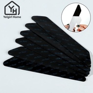 YELGIRLB 8 pcs Anti-slip Rug Grips Reusablefor Removable Hardwood Floors Silicone Sticker Non Slip C