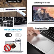 For 2022 MacBook Pro 13 M2 A2338 HD Screen Protector Soft Film Clear Trackpad Touch Bar Protective F