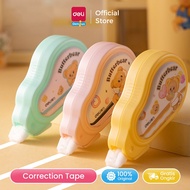 Deli x Butterbear Correction Tape / Correction Tape 12/s 20 meters Long Lasting HY112/HY120