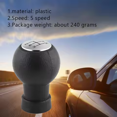 5 Speed Car Gear Shift Shifter Knob Stick Head for Suzuki Swift SX4 2005‑2010 Gear Shift Knob Head G