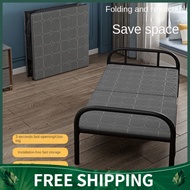 【Free Shipping】Foldable bed/Folding Bed Nursing /Single/Nanny// Office Staff /Warehouse Bed Portable Hard Board Bed