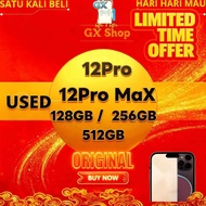 [USED] Phone12P / 12PM BH 100% (SATUTAHUNWARRANTY)