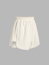 Cider High Elastic Waist Shorts