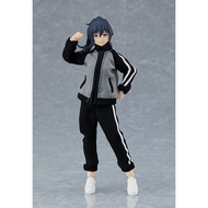 READY STOCK Max Factory Figma 601 Figma Style Female Body Makoto with Tracksuit + Tracksuit Skirt Ou