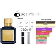 💯 Original MFK Oud Satin Mood Extrait - 3ml / 5ml Decant / OSAM EXTRAIT / Travel Spray Perfume / Bac