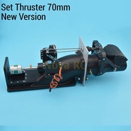 TURBO JET MSQ WATER THRUSTER 70MM WITH REVERSE FOR RC BOAT 180CM/18KG - TATA TOYS SHOP