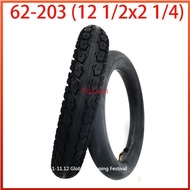 12 1/2X2 1/4 ( 62-203 ) fits Many Gas Electric Scooters 12 Inch tube outer Tire For ST1201 ST1202 e-Bike 12 1/2X2 1/4 kW
