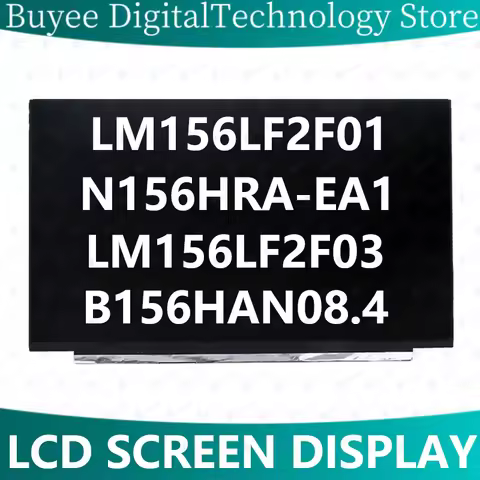 Original Laptop Lcd Screen LM156LF2F01 fit N156HRA-EA1 LM156LF2F03 B156HAN08.4 Slim LED Matrix Panel