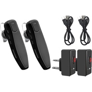 radtel Bluetooth Headset for Walkie Talkie, Noise Cancelling Mic Earpiece Compatible with BaoFeng, K