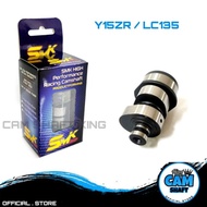 Y15ZR /LC135 /FZ150 RACING CAM SHAFT V1/V2/V3(SMK RACING)
