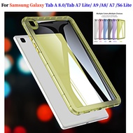 For SAMSUNG Tab A 8.0 Tab A9  A11 A7 Lite  8.7" Solid Color Case Tab A9+ A9 Plus A8 A7 10.4" 10.5" 1