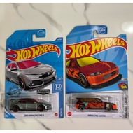 Hot Wheels Honda FK8 Type R ZAMAC EG EG6 EK9 Falken Kroger [NO STICKER]