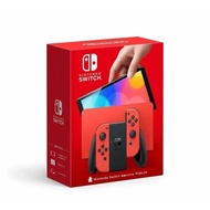 【‎Nintendo任天堂】Switch OLED主機 瑪利歐 亮麗紅