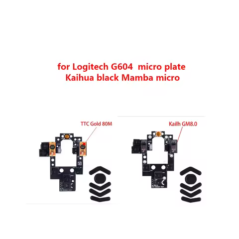 Original replacement micro plate Kaihua black Mamba micro for Logitech G604 repair parts 1PCS