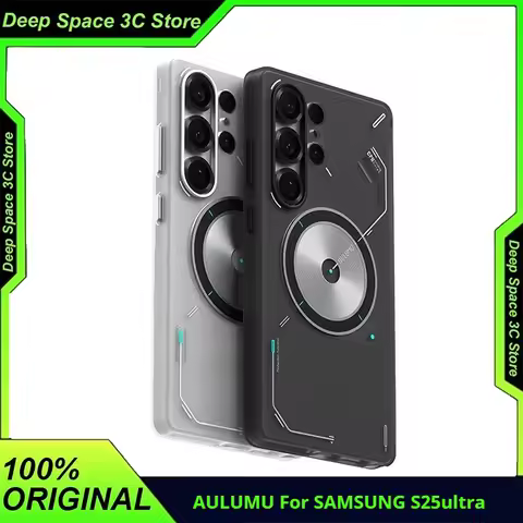 AULUMU MagSafe compatible protective Case Drop-proof magnetic Cover Wireless Charging Back Cover Cas