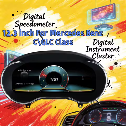 Digital instrument Cluster For Mercedes Benz C/GLC Class C200L C200 C300 C180 C260 W205 W203 2015-20