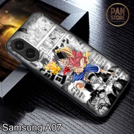 HP Softcase Glass Samsung A07 - Phone Case - Softcase Samsung A07 Luxurious Elegant full cover