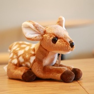 JOJO 10 24x3 94x6 69 Children s Plush Animal Cartoon Sika Deer Short Plush Portable for Home Animal 