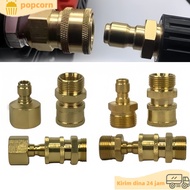 2pcs M22 * Male 15mm Adapter Connector For Pressure Washer female Quick Release Jet Cleaner